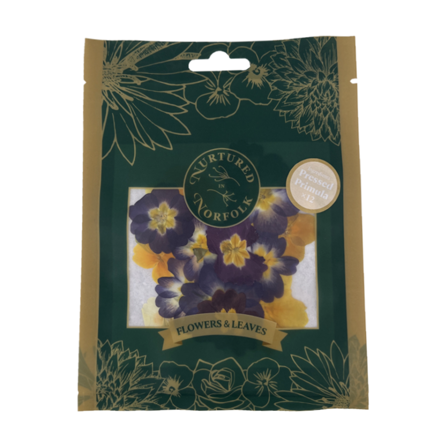 Pressed Primula Edible Flowers